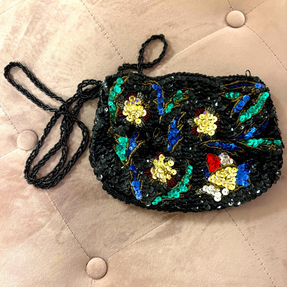 Vintage Sequin Bag